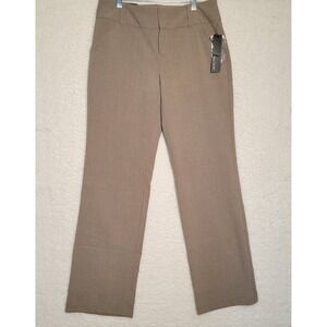 NWT Daisy Fuentes Straight Leg Dress Pants New Favorite Fit Size 8 Womens 0270